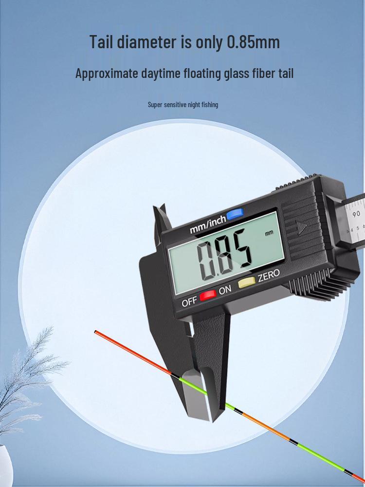 Jiang Xiaoxian 316LED Ultra-fine 0.8 Luminous Float with Color-Changing Hook and Cold Light Tail