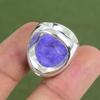 Charoite Ring 925 Sterling Silver Ring Gemstone Jewelry Handmade Stylish Ring Charoite Silver Jewelry Gift For Mother Available In Ring Size