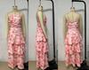 In Stock: Elegant One-Shoulder Strap Dress with Print - Summer Collection