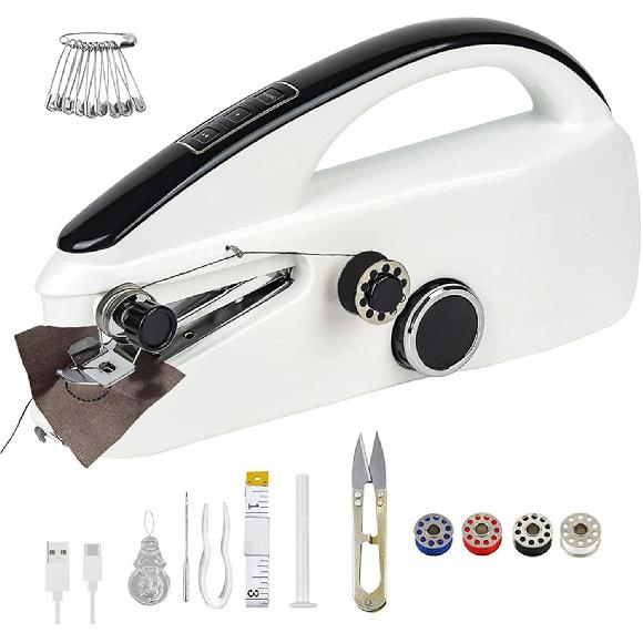 Mini Handheld Sewing Machine,Portable Sewing Machine,Small Sewing Machine,Two Speed Adjustment Electric Handheld Mini Sewing Machines,Sewing Machine