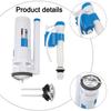 Adjustable Drainage Volume Dual Flush Kit Toilet Flush System