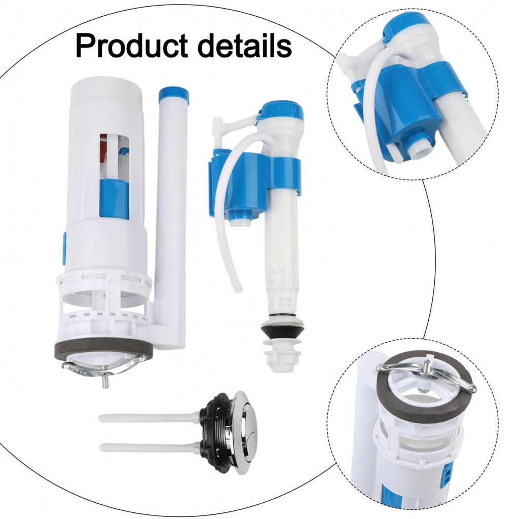 Adjustable Drainage Volume Dual Flush Kit Toilet Flush System