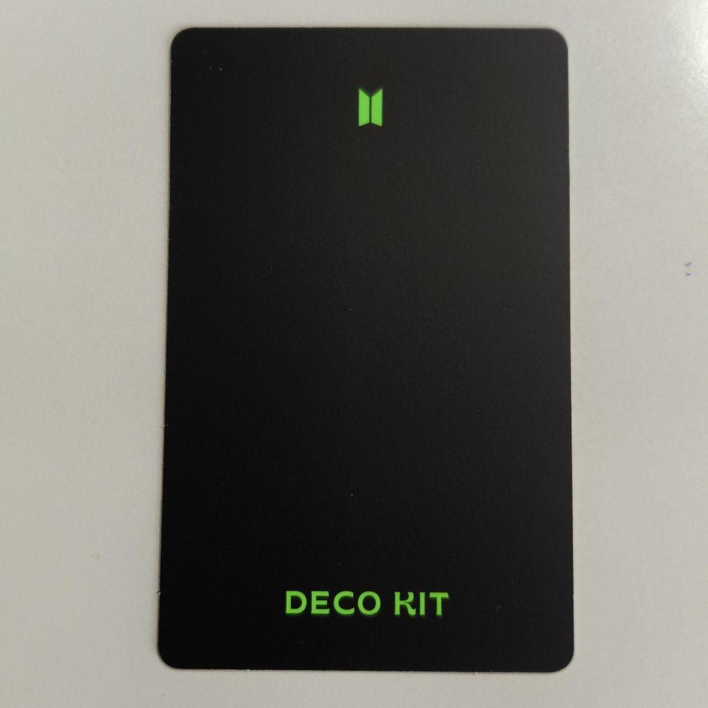 [USED] Official BTS Deco Kit Jimin Random Trading Card