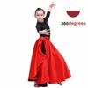 Big Swing Belly Dance Costumes Smooth Paso Doble Dance Dress Fashion Large Swing Skirt  Dance