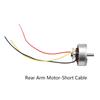 High Performances Front/Rear Arm Motor for FPV Flight Fast Acceleration & Agile Maneuverability Improve Stability