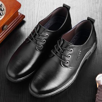 2024 Autumn New Leather Shoes, Men's Business Casual Leather Shoes, Office Workers Men's Leather Shoes, Genuine Leather Dress Shoes