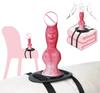Bondage Strapon Kalhotky cudnosti a tělový postroj – Sexy prádlo pro páry, flirtování a lesbickou hru (18+ Hračky pro dospělé pro ženy a muže)