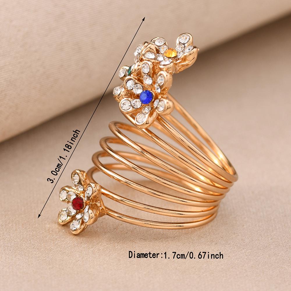 Best-selling Retro Bohemian Rhinestone Adjustable Ring