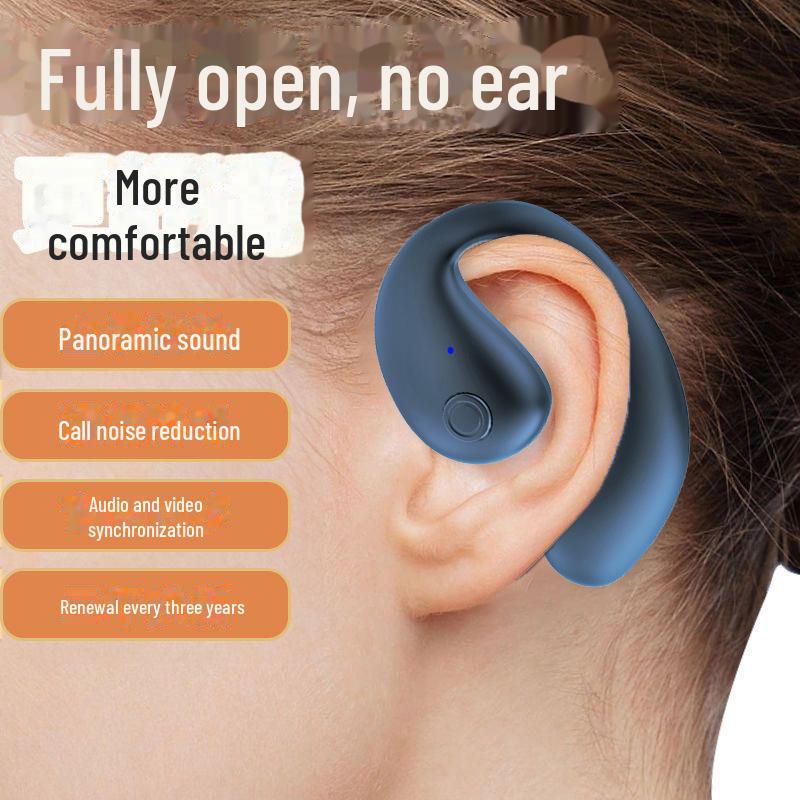 Einohriges Bluetooth-Headset für OPPO, Vivo, Xiaomi, Huawei, Apple - Nicht-In-Ear-Stil