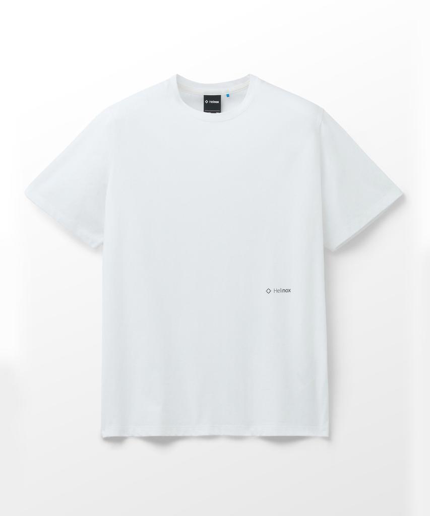 Hellinogseuweeo Short Sleeve Logo T-Shirt_White