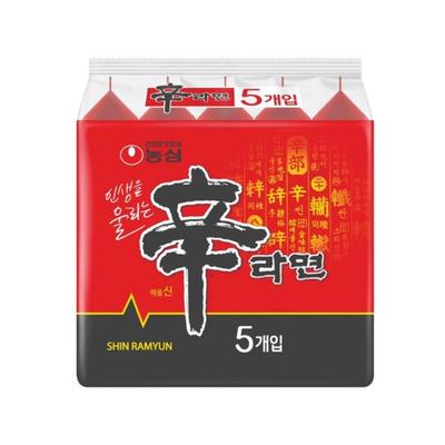 Nongshim Shin Ramyun 5 confezioni (2 Opzioni)