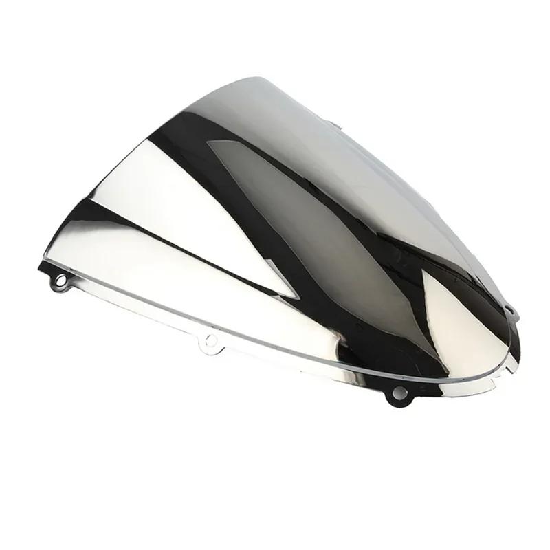 Motorcycle Wind Deflectors For Kawasaki Ninja ZX-6R 636 600 2005-2007 2008 Double Bubble Windshield Deflector Protector