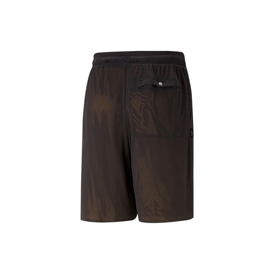 Puma Breathable Mesh Drawstring Sports Shorts Men shorts Black 538263-01