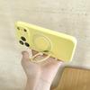 For iPhone 17 Pro Case 360 Rotating Kickstand Precision Cutout Liquid Silicone Phone Cover