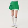 Functional Half   Half Pleats Skirt