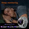 AK87 Men 1000mAh Battery Smart Watch 1.7-inch Large Screen GPS Track Heart Rate 3ATM Waterproof Wireless Call Sports Smartwatch