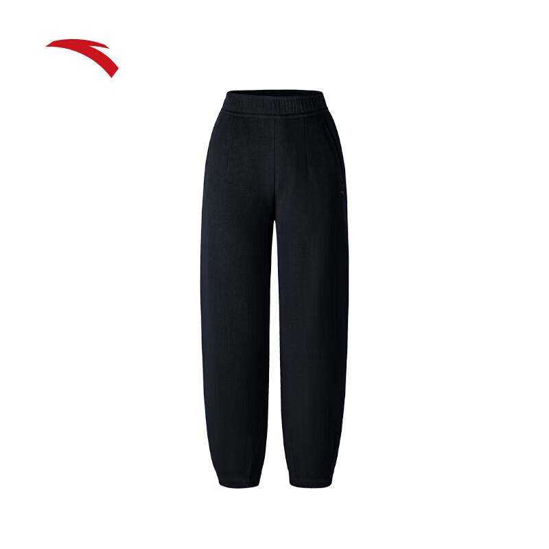 Anta Women s Loose High-Waist Casual Sweatpants XS (Women 155)