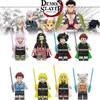 Demon Tanjiro Slayer Minifigures Nezuko Building Block Puzzle Toy Kids Gifts