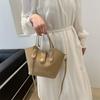 Stylish 2024 Summer Women's Crossbody Bucket Bag Trendy Minimalist Shoulder Handbag