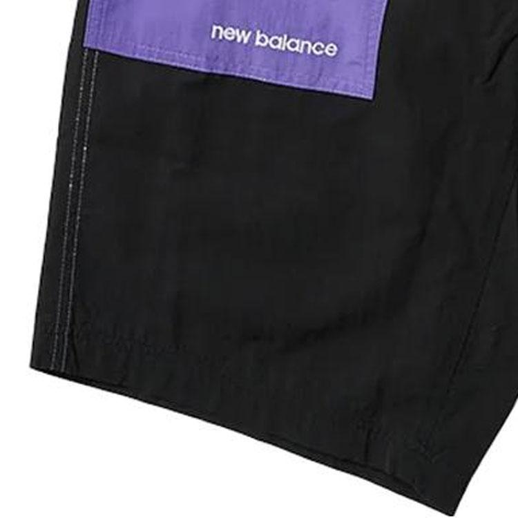 Palace X New Balance Nylon Trail Short Black/Purple Unisex Bottoms P24NBST002