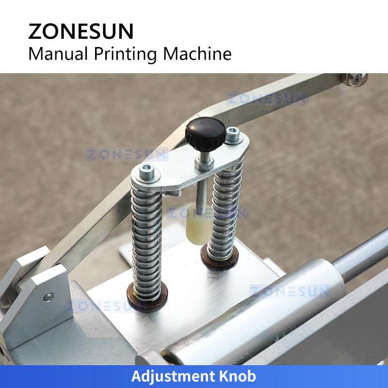 ZONESUN ZS-SYY1 Manual Pad Printing Machine | Pneumatic High-Precision Printer for Cosmetic, Stationery, Electronics, Logo Marki