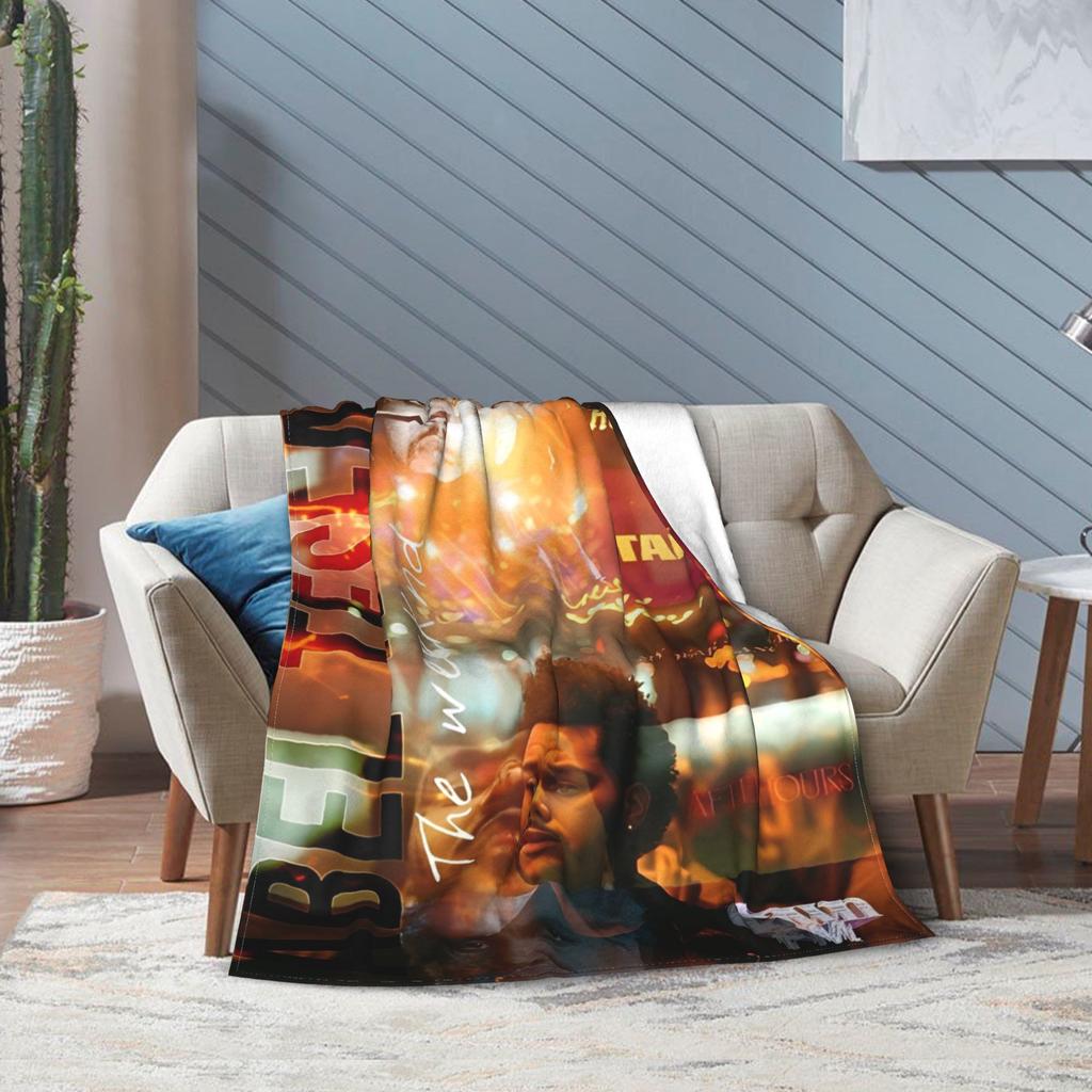 Wochenende Album Beeil dich Morgen Wurfdecke für Sofa Weiche Plüschdecke 50x60 Zoll Mehrgrößen Tagesdecke für alle Jahreszeiten