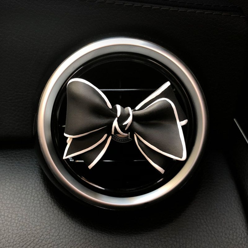 Internet Celebrity Goddess Style Bows Air Outlet Car Aromatherapy