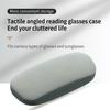 Pu Hard Eyeglass Case Scratch-Resistant Portable Eyeglasses Case Waterproof Eyewear Case Minimalist Reading Glasses Storage Box