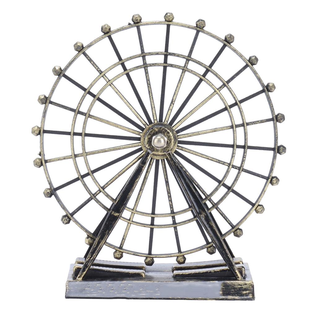 Desktop Ferris Wheel Decoration Model Ferris Wheel Statue Ornament for HomeOffice