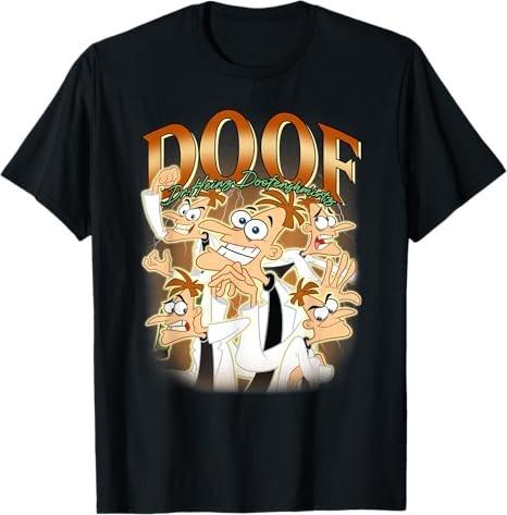 Phineas And Ferb Dr Heinz Doofenshmirtz Showcase Tshirt Size S 4xl S