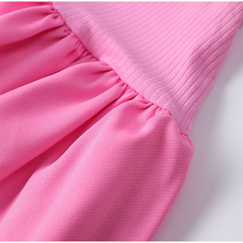 Вязаное плиссированное бальное платье с открытой спиной — фото 11