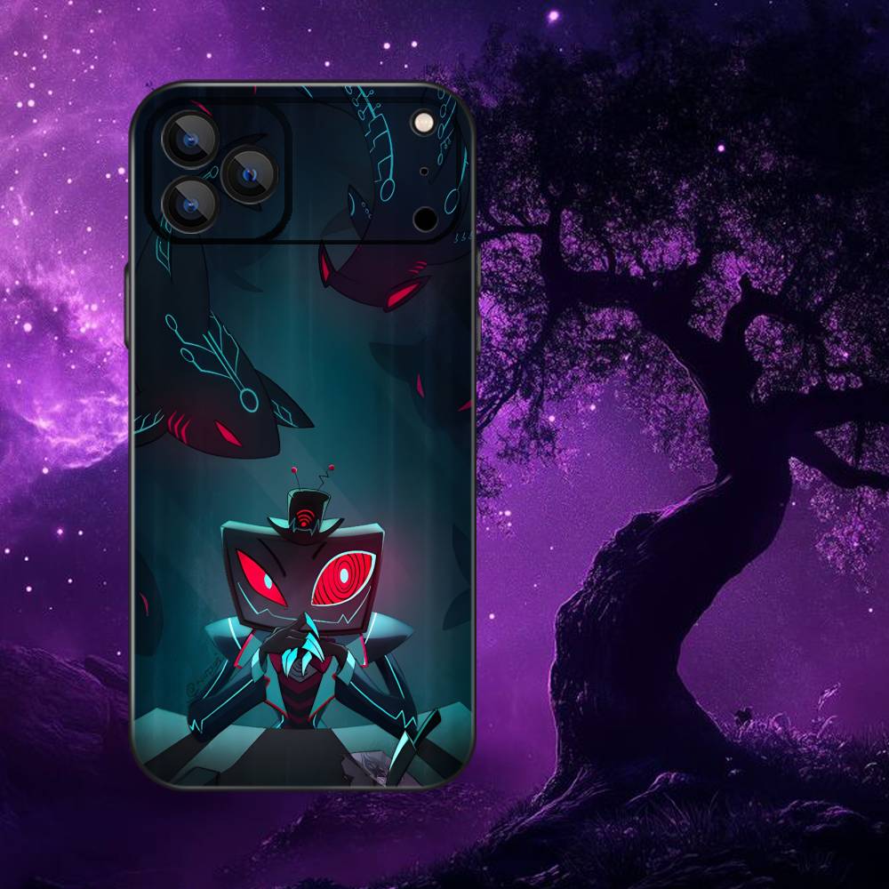 VOX Trust Us H-HazbinS Phone Case For iPhone 17,16,15,14,13,12,11,Pro,Max,Plus,E,SE4,Air,Mini Black Soft Funda iPhone13