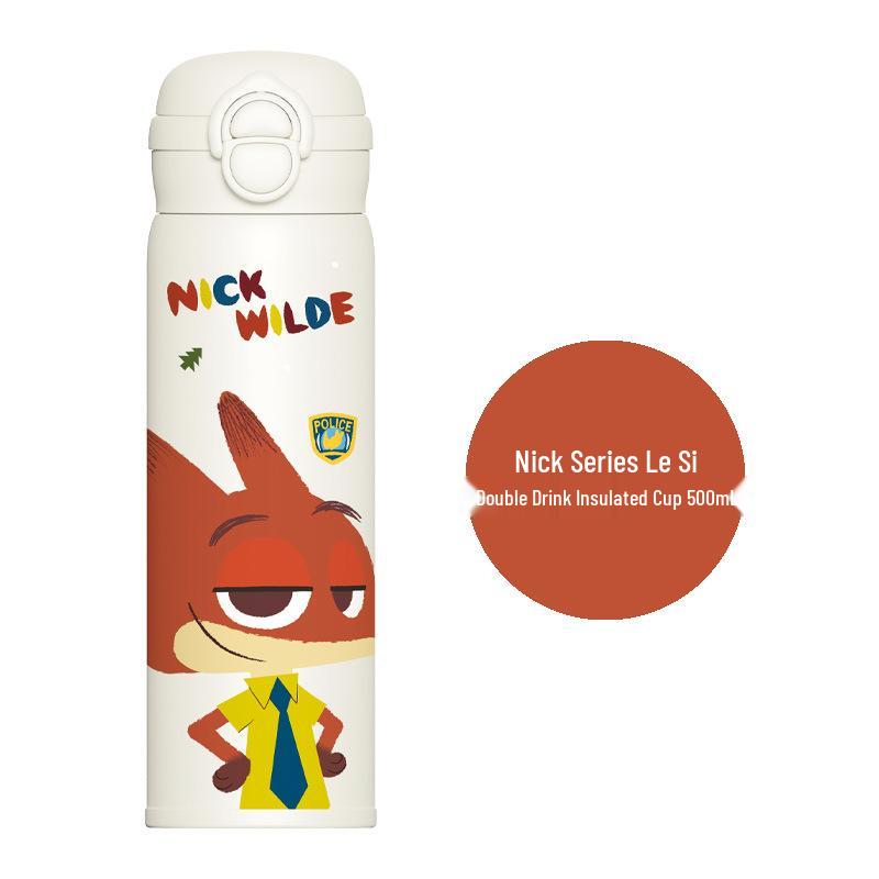 

Hello Kitty Insulated Straw Water Bottle for Girls - Cute, Portable, and Perfect for School 500ml