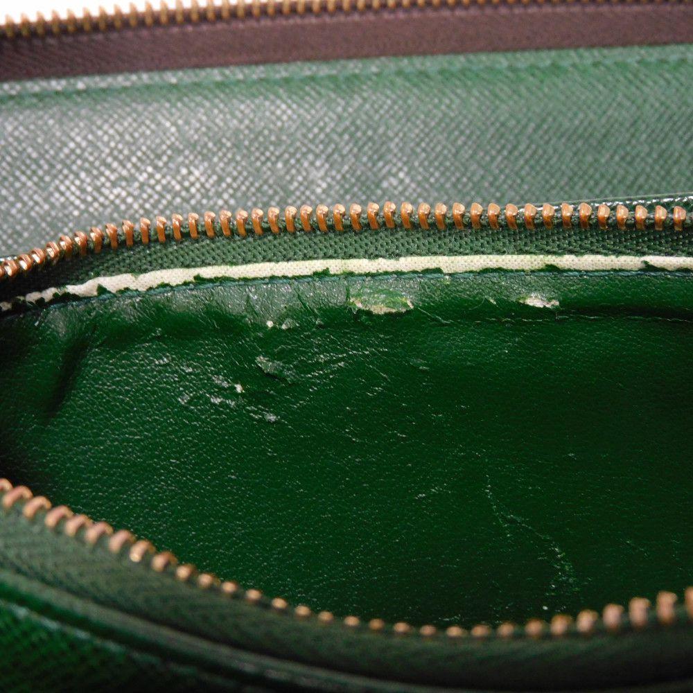 Used 12564 Zippy Organizer M60035 7940 Bellboy Green Zip Around Monogram Groom Veil Men's from Japan AUTHENTIC