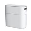 Ecoco Auto Packing Trash Can with Lid, Large Paper Bin for Kitchen Bathroom Home, Narrow Space Waste Container