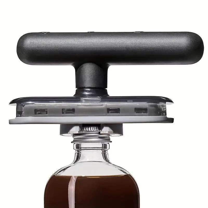 1pc Versatile Jar Bottle Opener Adjustable Easy-Grip Multifunctional Kitchen Tool Essential Opener Effortless Access Perfect for Parties Daily Use