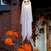 Yousheng LED Halloween Hanging Ghost Decoration Horror Light-up Flying Cloth Ghost for Outdoor Porch Tree Patio Yard Front Door Decor
