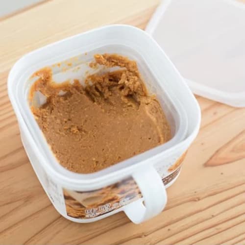 Čtvercová dóza FreshLock, Vzduchotěsná nádoba na koření, Nádoba na skladování miso, Čtvercová nádoba na miso, Nádoba na skladování potravin, Bílá, s RC S