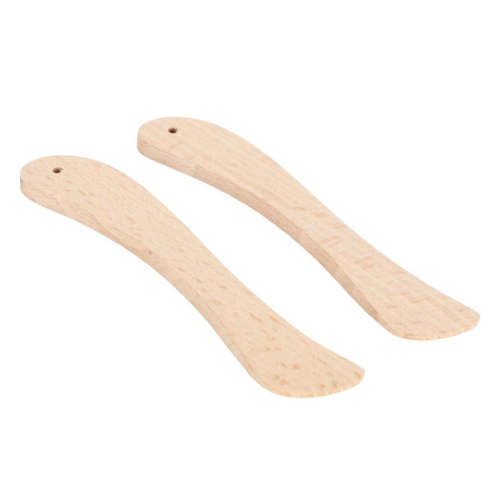 2Pcs Multi-Function Design Marker Tool Wooden Handle Paper Folder Creaser For Sewing Projects