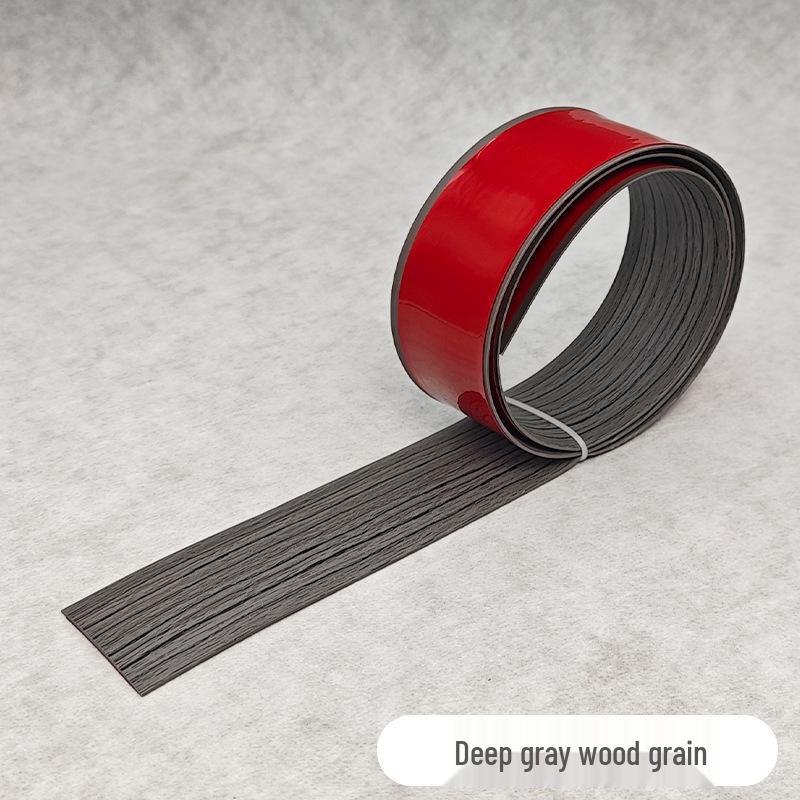 PVC Floor Edge Trim - Seam Cover and Decorative Joint Strip for Wood Floors