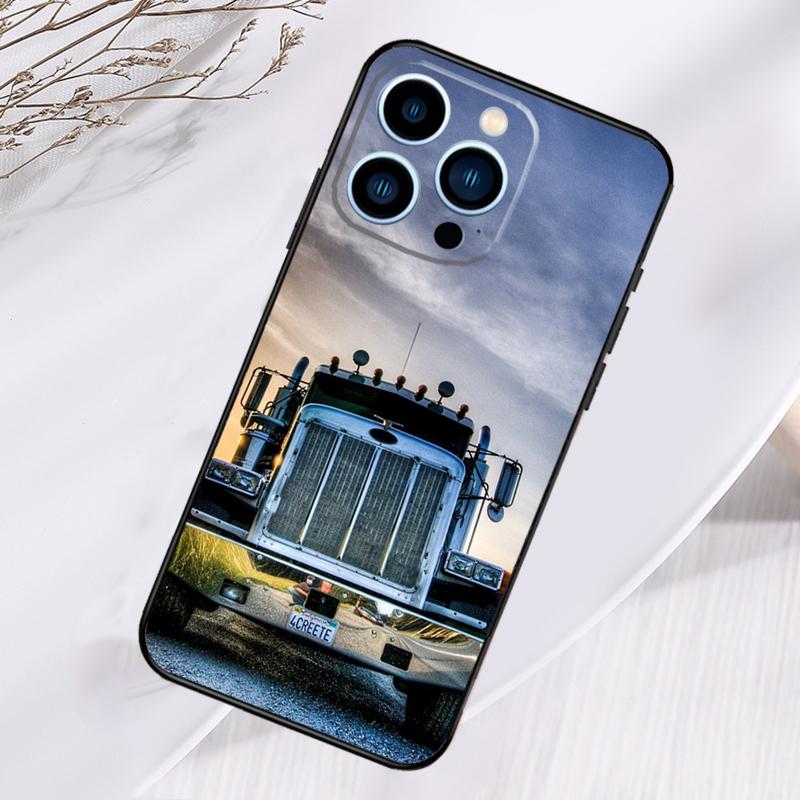 Cool Heavy Truck Car Phone Case For iPhone 17 Pro Max 15 14 13 12 11 16 Pro Max Plus 12 13 Mini 16e 17 Air Cover
