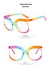 2022 Trendy Round Owl Eyeglass Frames: Anti-Blue Light European & American Style