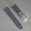 SEIKO Watch Leather Bamboo Pattern Embossed on Leather Rubber Type Price Strap, Band, 20mm, Gray, RS02C20GY, &