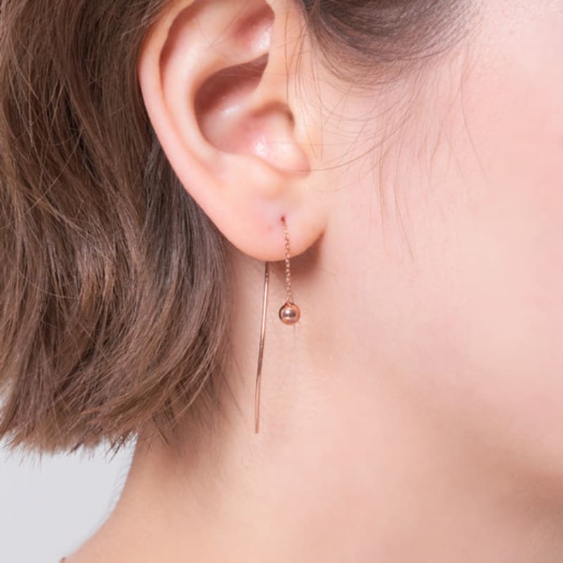 ELLE Jewelry Ball Line Drop Earrings ELGPEE576