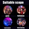 Halloween Horror Red Eye Glasses Props Funny Personality Scary Horror Glasses Party Tricky Eyes Cosplay Prop Glow In The Dark