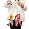 Colorful Wooden Kids Toy Joint Activity Handcraft Toy Pull String Puppet Puppet Clown Puppet