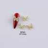 3D Alloy Hollow Butterfly Nail Art Jewelry