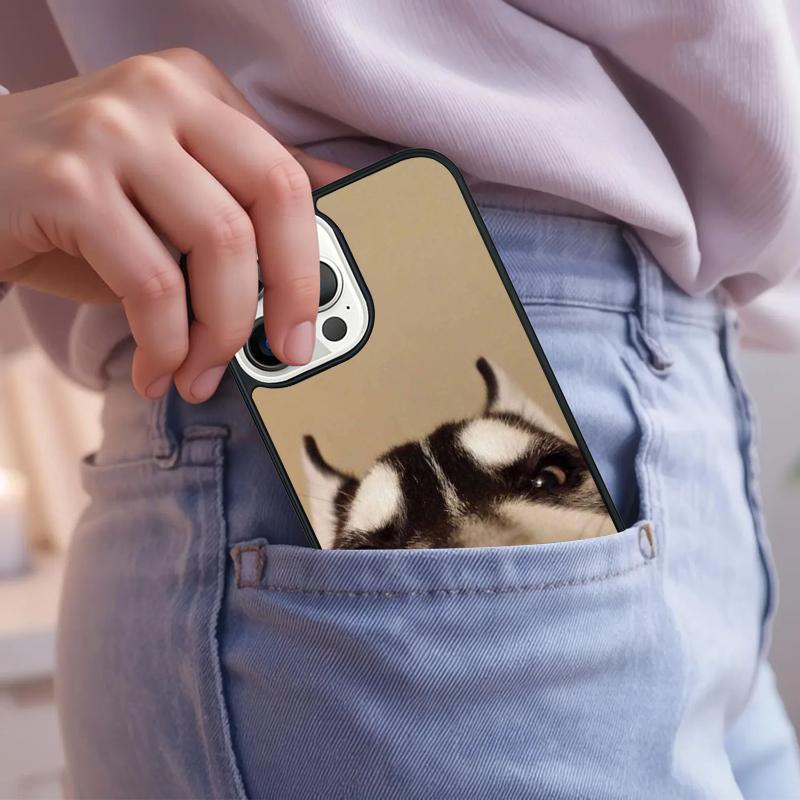 

Husky dog cute Phone Case For iPhone 17 Air 15 16e 14 13 Pro Max Coque 12 11 Pro Max PLUS cover iPhone 11