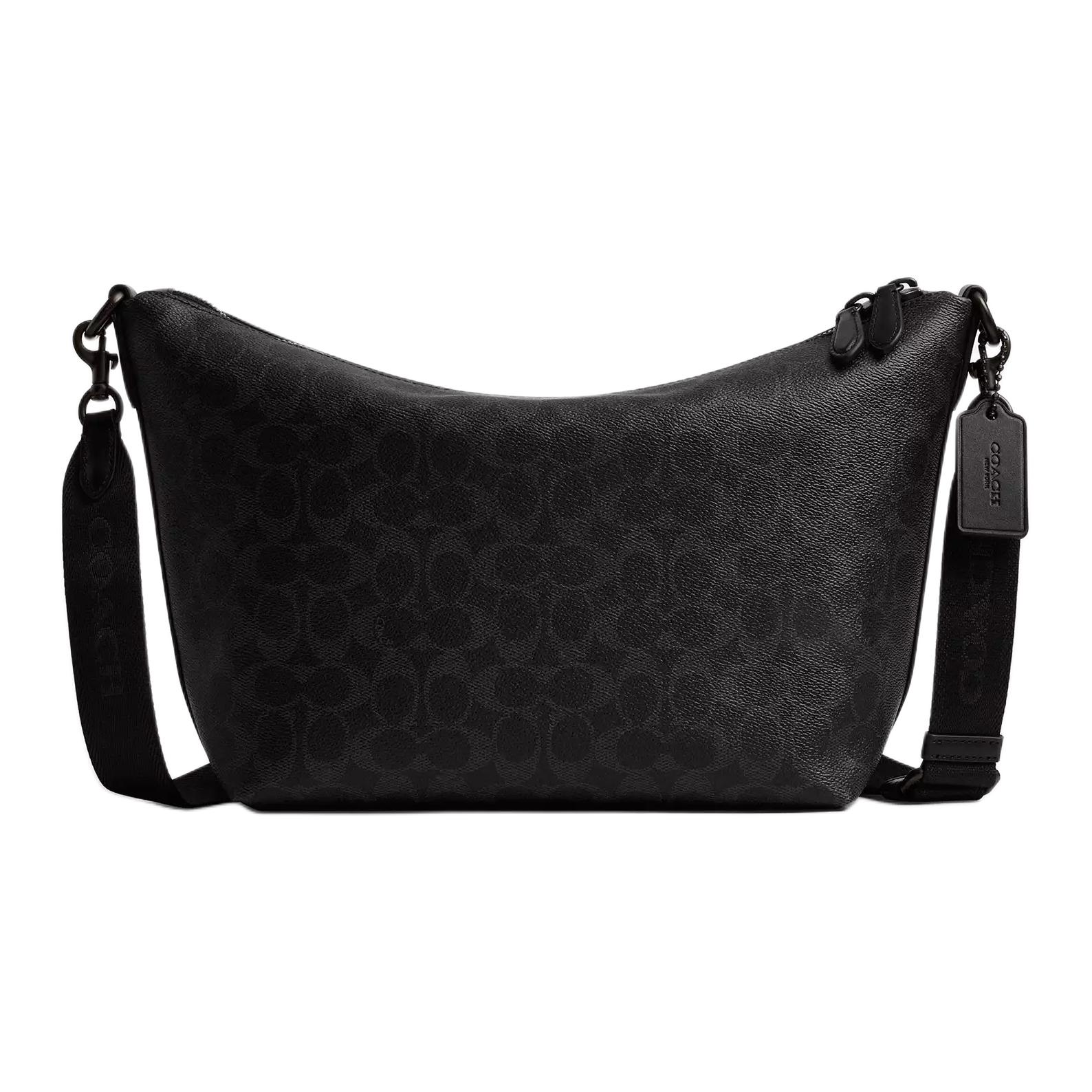 

Coach 26 Classic Logo Design Crossbody Bag Men Bags Black CCB88-OY2 Basic Set (Bag+Dust Bag)