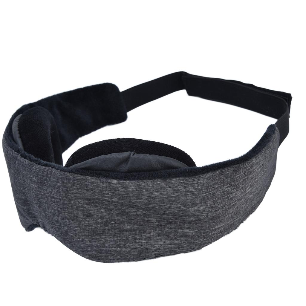 Maska do spania Oddychająca 3D Cień na oczy Blokuje światło Miękka Wygodna Nocna opaska na oczy do spania